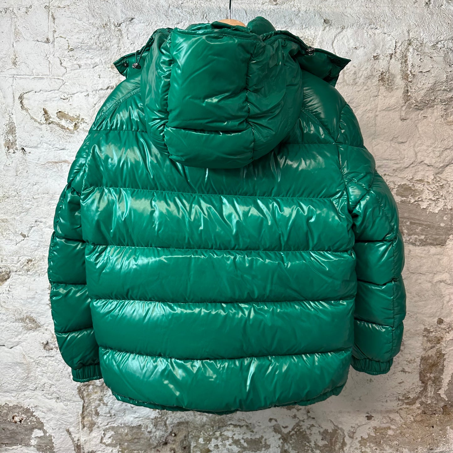 Moncler Maire Giubbotto Green Puffer Jacket Sz M (2)