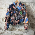 Vale Dan Witz Moshpit Puffer Jacket Sz S DS