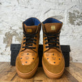 MCM High Brown Monogram Sneaker Sz 10 (43)
