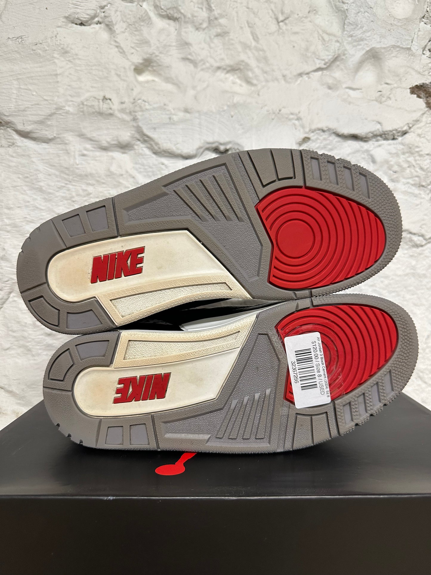 Air Jordan 3 Black Cement (2024) Sz 8