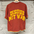 Bottega Desires Not War Triple T-Shirt Sz M