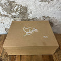 Christian Louboutin High Black Mesh Grey White Sneaker Sz 9 (42)