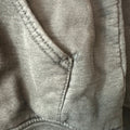 Chrome Hearts Malibu Black Thermal Zip Up Hoodie Sz S