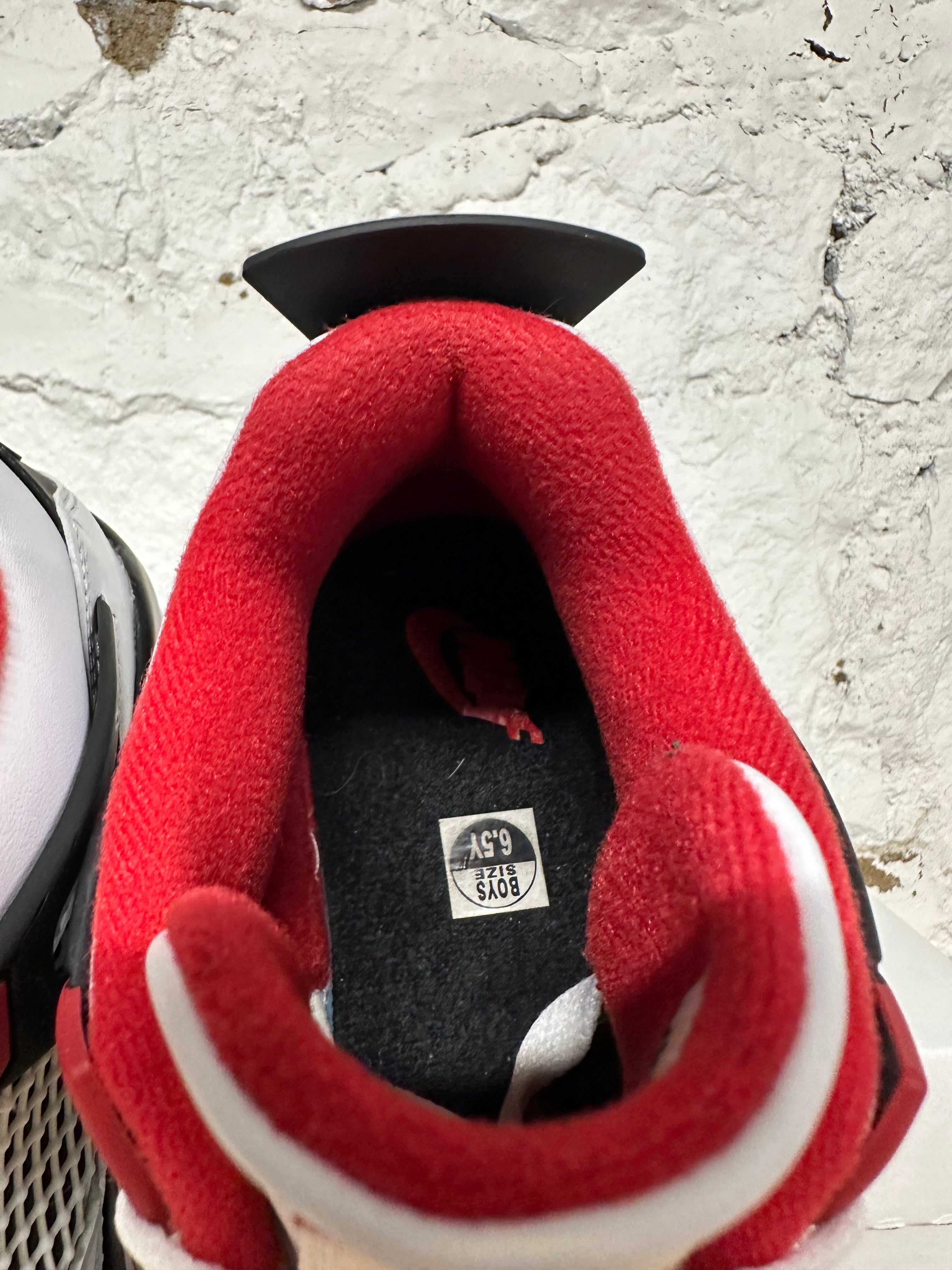 fire red 4s size 6.5