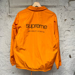 Supreme Orange Lined Jacket Sz S