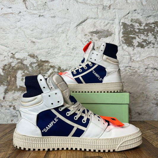 Off-White Court 3.0 Blue White Sneaker Sz 11 (44)