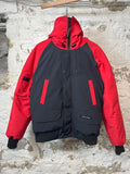 Canada Goose Chilliwack Regeneration Black Red Jacket Sz M