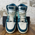 Amiri High Teal Blue Skeleton Blue White Sneaker Sz 6 (38)