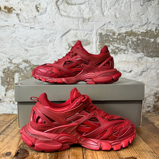 Balenciaga Track 2 Matte Red Sneaker Sz 8 (41)