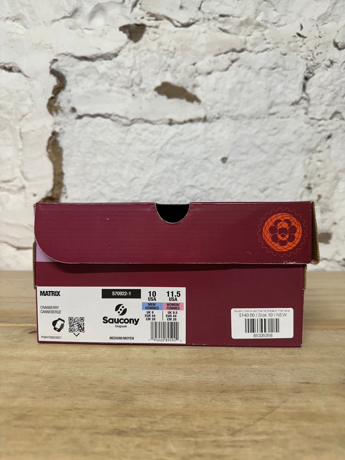 Saucony Matrix Jae Tips No Shoes In The House Sz 10 DS