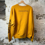 Chrome Hearts Sleeve Spell Yellow Crewneck Sz L