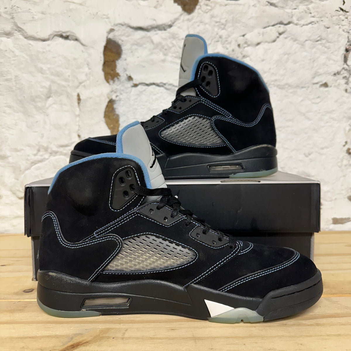 Air Jordan 5 Black University Blue (2026) Sz 10