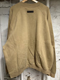 Fear of God Essentials Tan Crewneck Sz XXL