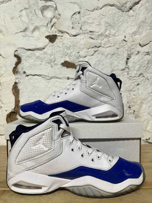 Air Jordan B Loyal White Metallic Silver Sz 9.5