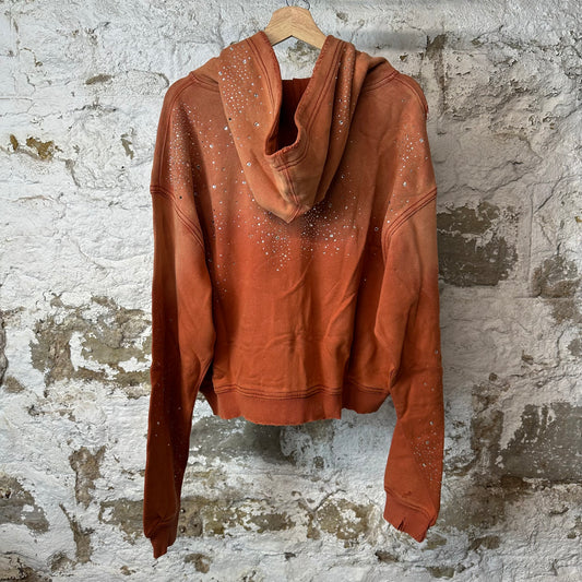 Vale Classico Orange Zip Up Hoodie