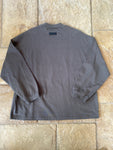 Essentials Off Black Heavy Long Sleeve T-Shirt Sz S DS