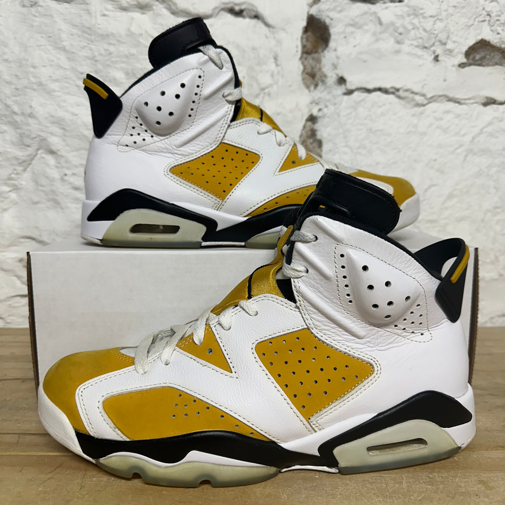 Air Jordan 6 Yellow Ochre Sz 10