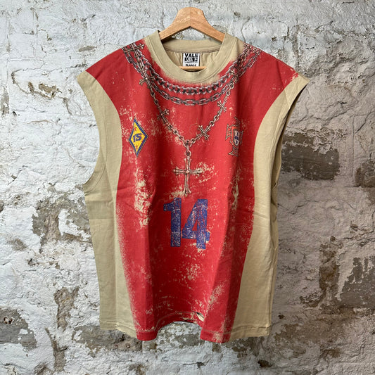 Vale Futbol Muscle Sleeveless T-shirt
