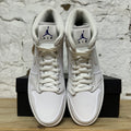 Air Jordan 1 Mid Pure White Sz 9 DS
