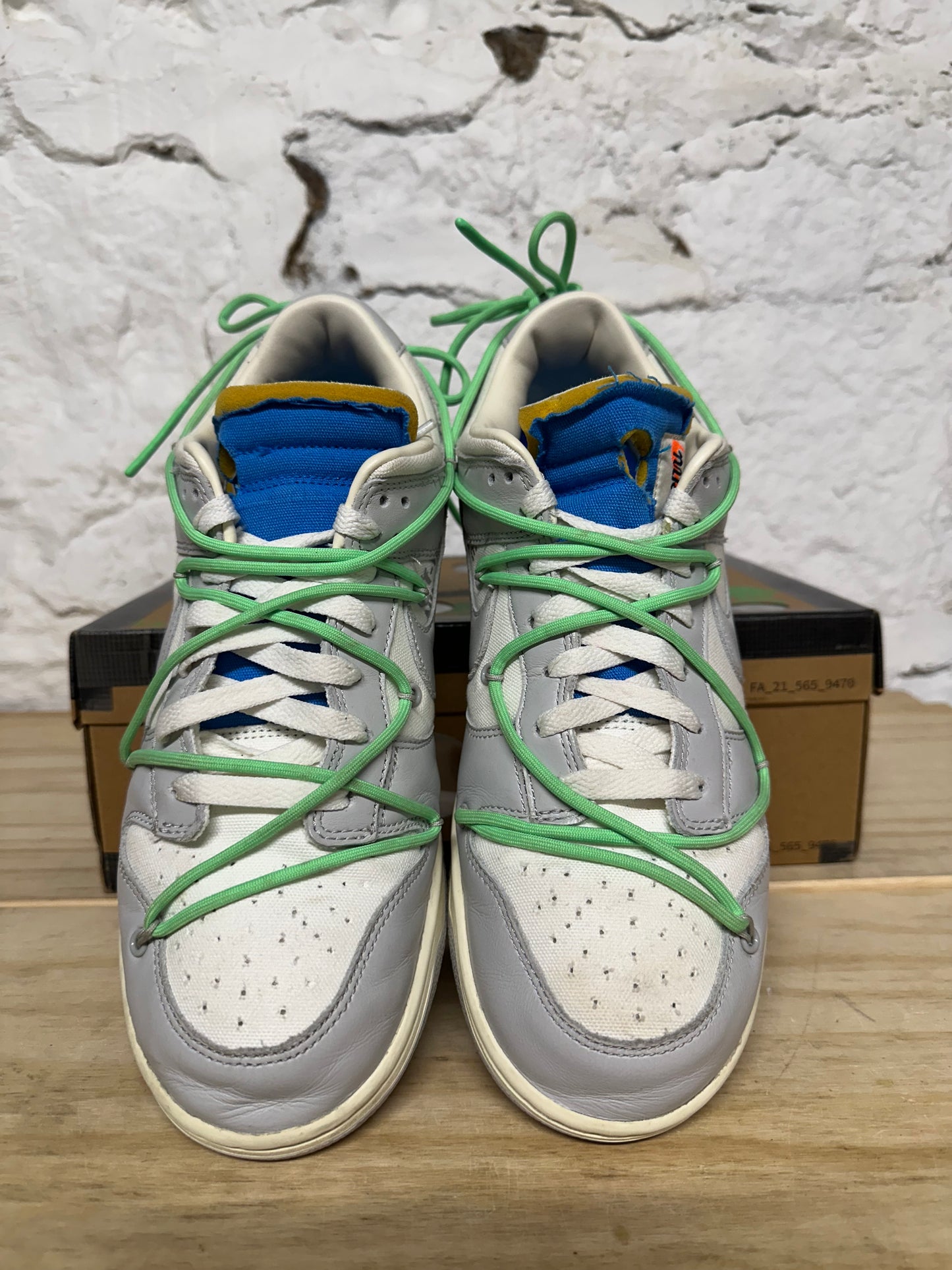 Nike Dunk Low Off White Lot 26 Sz 10