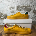 Gucci Flash Logo Yellow Ace Sneaker Sz 10