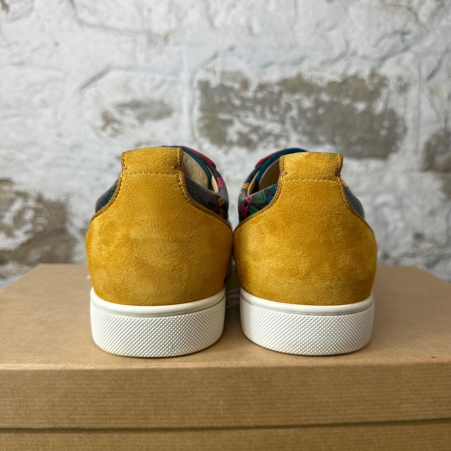 Christian Louboutin Multicolor Accent Spike Sneaker Sz 9 (42)