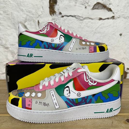 Nike Air Force 1 Flyleather Rouhan Wang Sz 9 DS