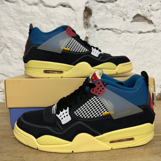 Air Jordan 4 Union Noir Sz 10.5