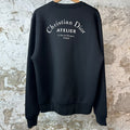 Dior Atelier Logo Sweater Black Sz XL