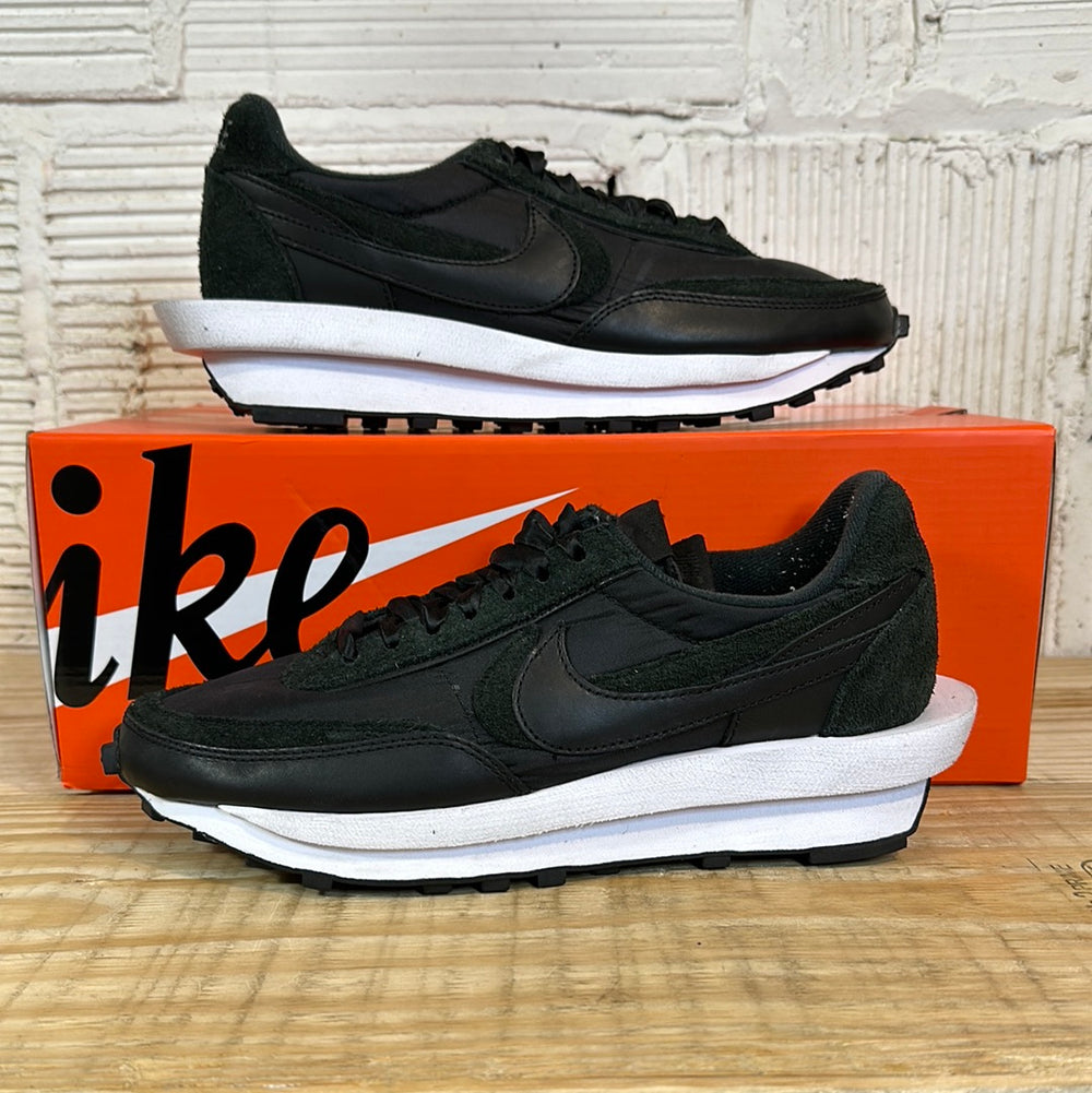 Nike LD Waffle Sacai Black Nylon Sz 9.5