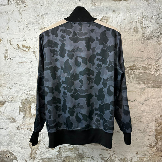 Palm Angels Gray Camo Track Jacket Sz L