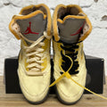 Air Jordan 5 Off-White Sail Sz 7.5