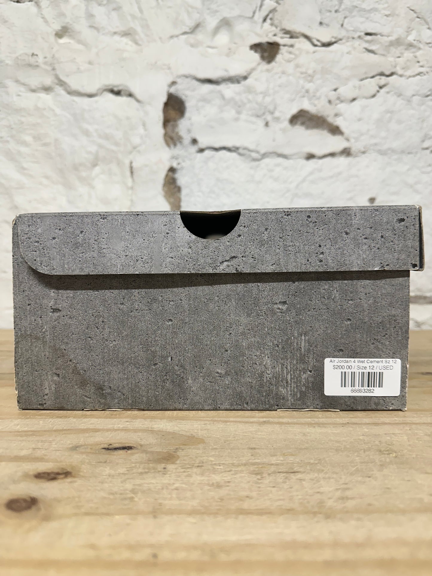 Air Jordan 4 Paris Olympics Wet Cement Sz 12