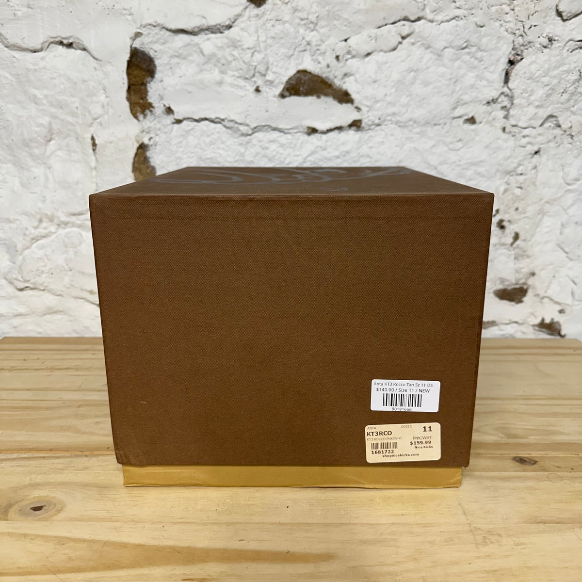 Anta KT3 Rocco Tan Sz 11 DS