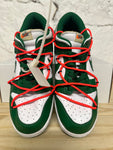 Nike Dunk Low Off White Pine Green Sz 9
