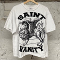 Saint Vanity Griffin White T-Shirt Sz S