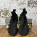Balenciaga Black Neon Green Sock Runner Sz 5 (37)