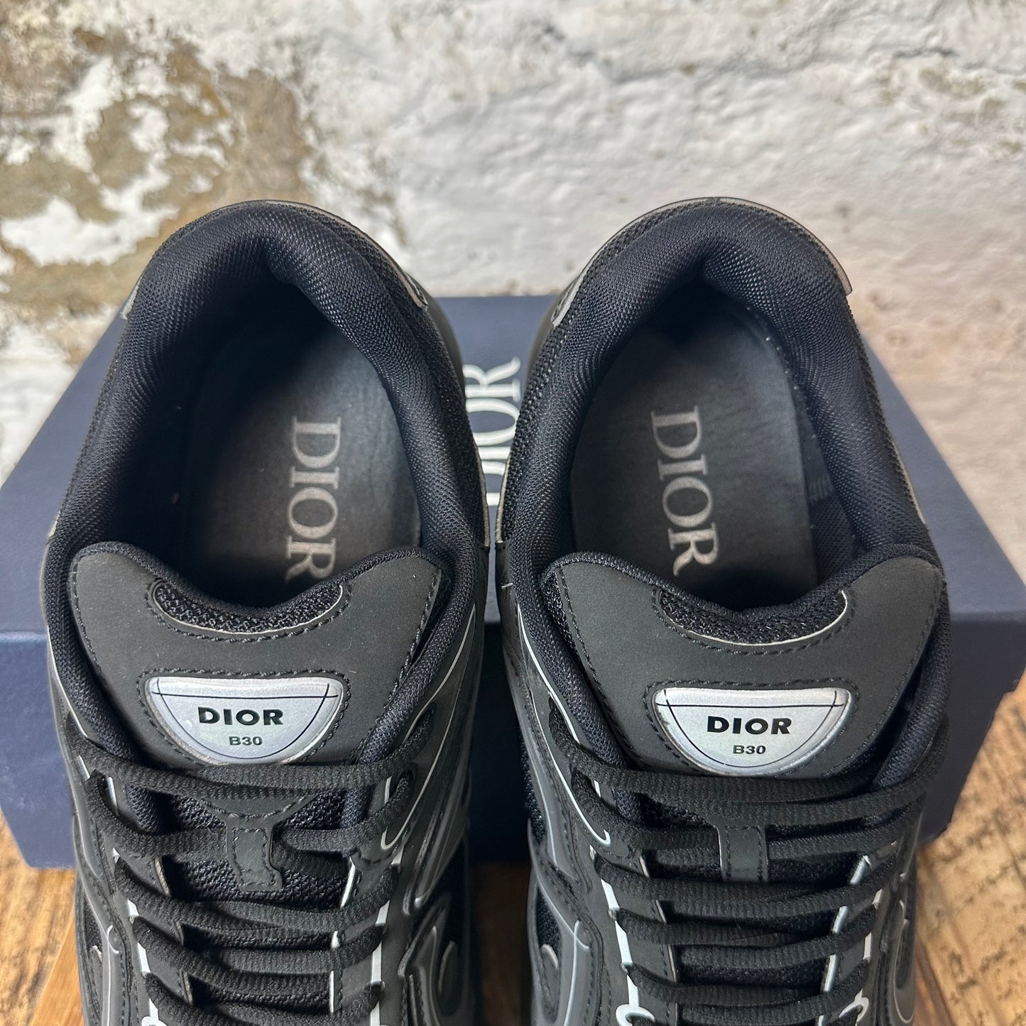 Dior B30 Triple Black Sneaker Sz 13 (46)