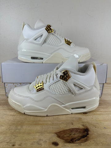 Air Jordan 4 Metallic Gold Sz 7.5(9W) DS