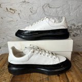 Alexander Mcqueen Black Wax White Sneaker Sz 12 (45)