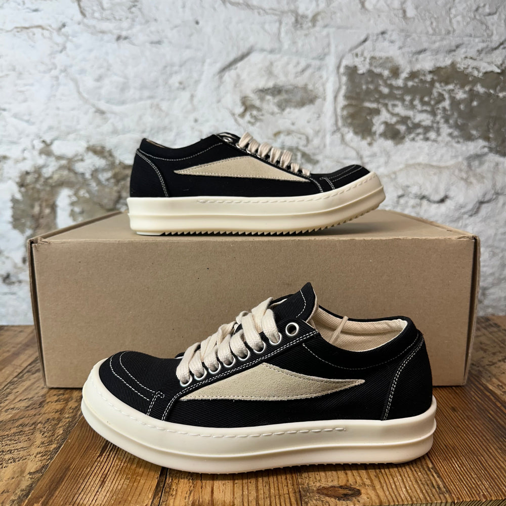 Rick Owens Vintage Black Milk Sneaker Sz 4 (35) DS
