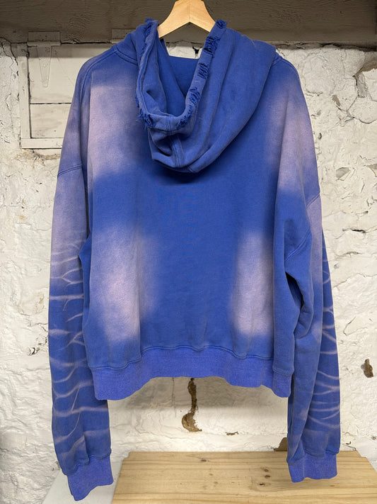 Vale Track Blue Zip Up Hoodie Sz 2XL