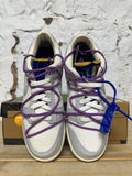 Nike Dunk Low Off White Lot 48 Sz 9.5 DS