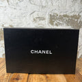 Chanel CC Black White Trainer Sneaker Sz 7.5 (40.5)
