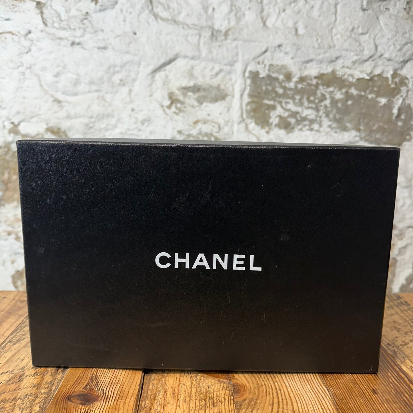 Chanel CC Black White Trainer Sneaker Sz 7.5 (40.5)