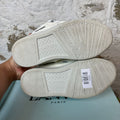 Lanvin Curb White Snakeskin Sneaker Sz 6.5 (39)
