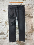 Gucci Black Bird Logo Denim Jeans Sz 32