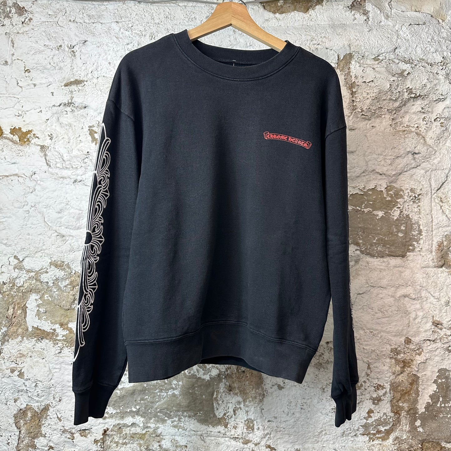 Chrome Hearts Matty Boy Chomper Crewneck Black Sz M