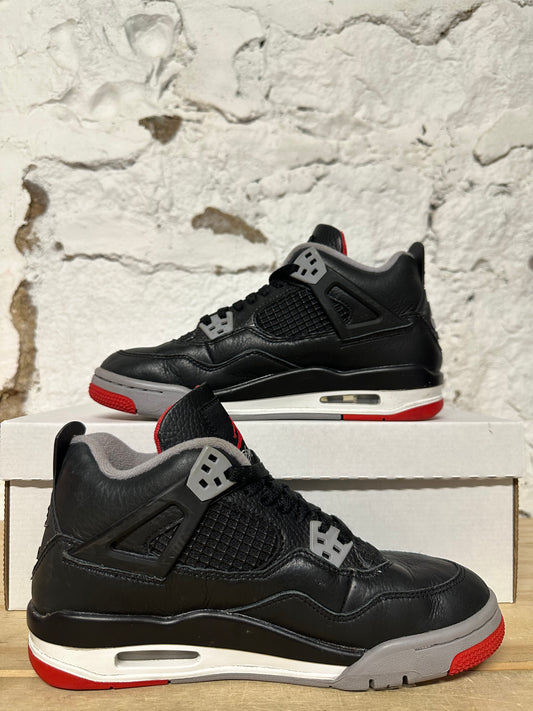 Air Jordan 4 Bred Reimagined Sz 5.5Y