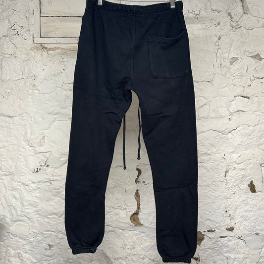 Fear of God Essentials Black Ankle Logo Sweatpants Sz S